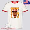 Biz Markie Niemand Verslaat De Biz Mannen#039;s Ringer Rood Maat S3XL Unisex T-shirt