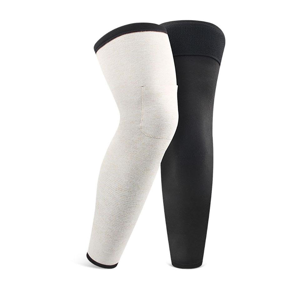 

Gobygo 1 пара защиты коленей, удлиненные наколенники для ног, карман с подогревом Derong, наколенники, холодостойкие протекторы для ног, сохраняют суставы в тепле XL