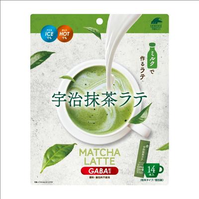 Riken Uji Matcha Latte GABA 10g x 14 Bâtonnets