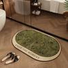 American bathroom floor mat toilet diatom mud water absorption quick drying foot mat non-slip