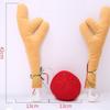 1Set Christmas Car Decoration Antlers, Cute Cartoon Christmas Car Antlers, Christmas Body Decorations Are Available