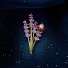 Bo Xin Yun Pastoral Romantic High-End Lavender Botanical Brooch