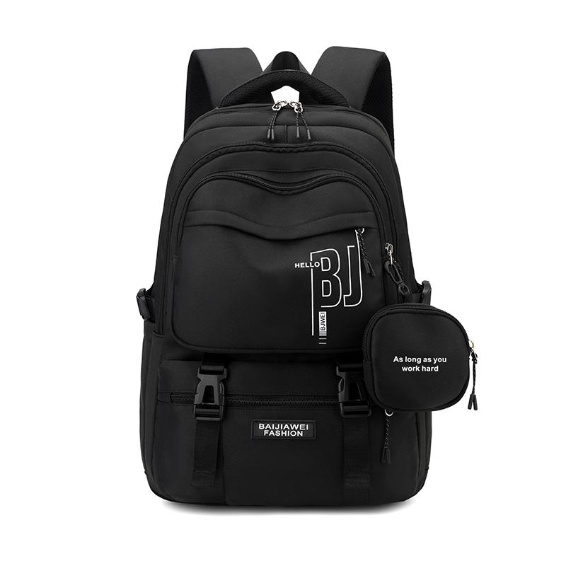 Rucsac de capacitate mare pentru elevi Rucsac pentru doamnă, cu umăr dublu, asortat