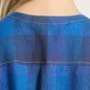Bcbg String Dress Blue Check B5m6o655