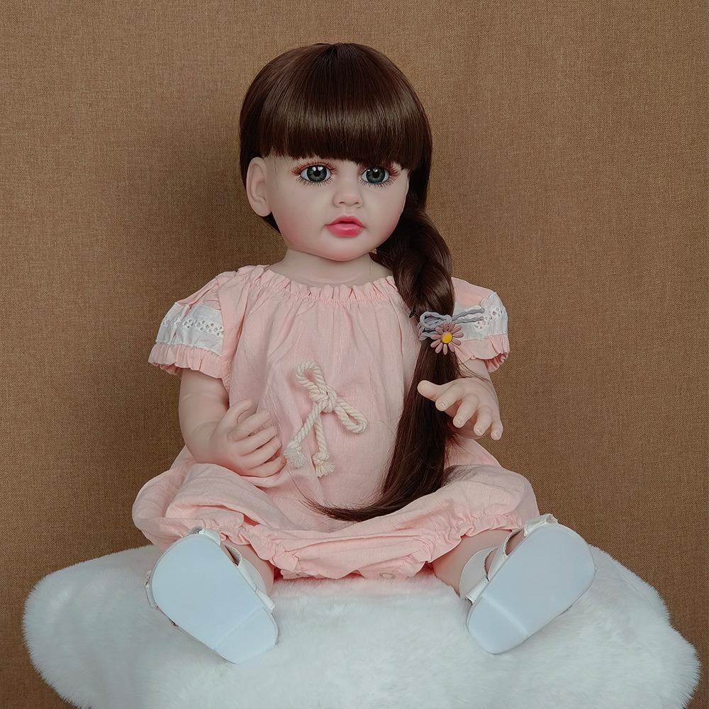 

55 см Фэнтези Бетти Реборн Кукла для малышей с полным виниловым корпусом Водонепроницаемая кукла для маленьких девочек Реалистичная принцесса Новорожденные куклы для детей Раннее образование Playmate Toy 55cm