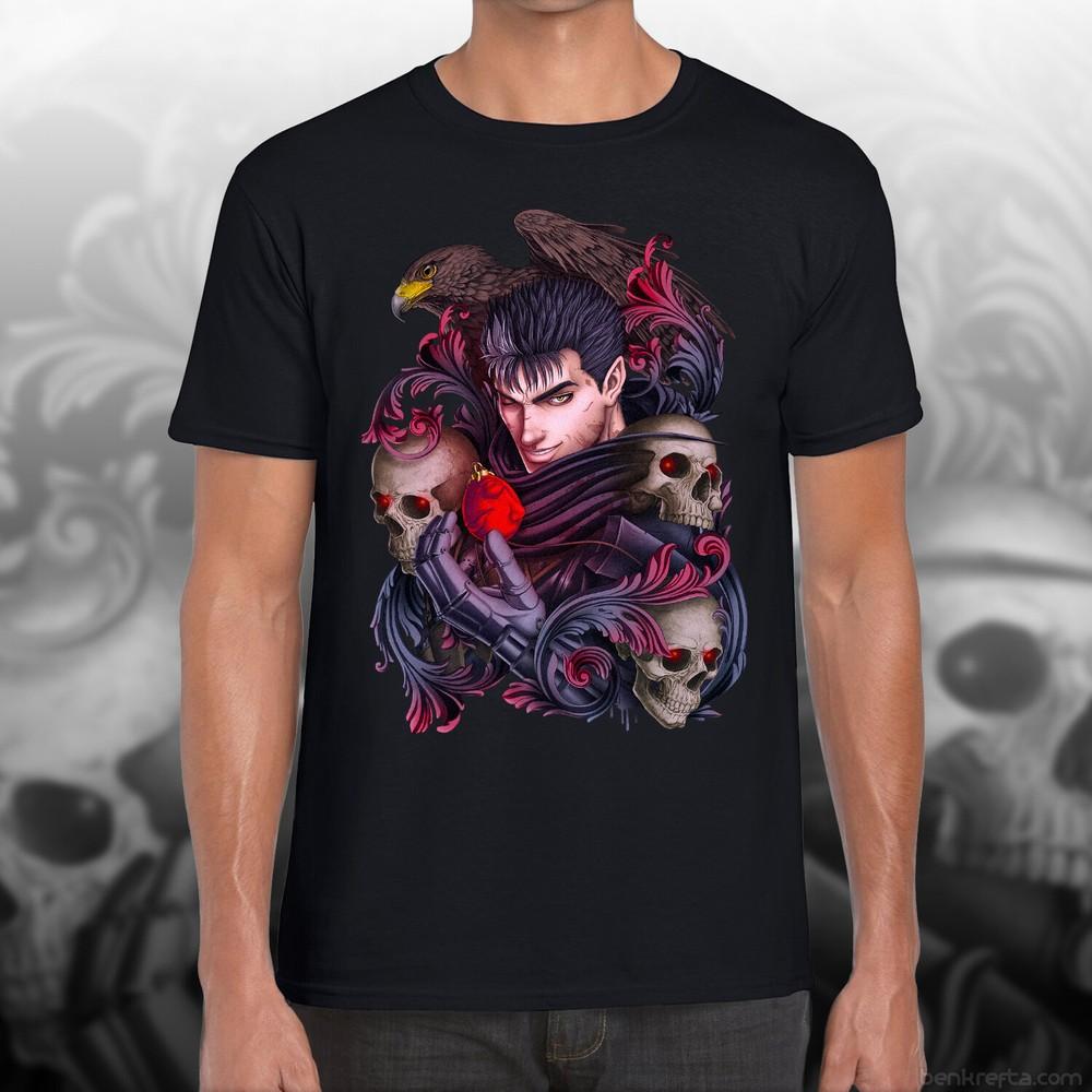 T Shirt Guts Of Berserk Unisexga Anime Tee Exclusive Krefta Tshirt Unisexs Unisexs S