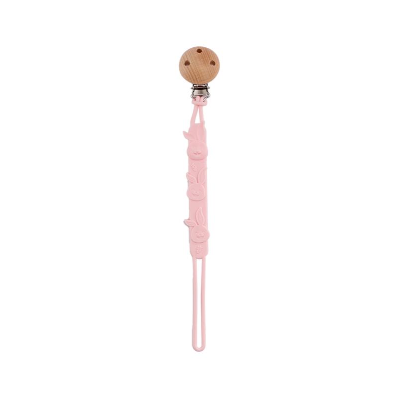 Baby Pacifier Chain Silicone Pacifier Storage Clip Food Grade Nipple Holder Silicone Pacifier Chain Baby Silicone Dummy Chain