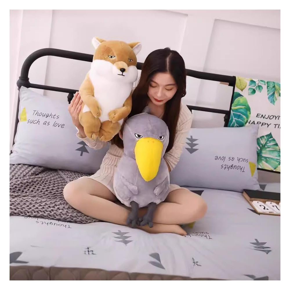 Toucan Plush Toy, Shoebill Stork, Body Pillow, Cute Character for Kids, Cushion, Gift Surprise, Shop Decor, Plush Pillow