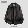 MARK FAIRWHALE Men's Casual Lapel Flight Jacket