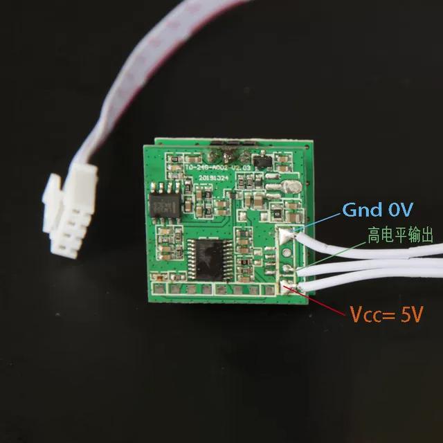 0,3-20M 24GHz Mikrowellen-Radarsensor-Modul 5V keine Verzögerung kleiner Winkel Fahrzeug bewegliches Objekt Mensch-Erfassungskopf Entfernungssensor
