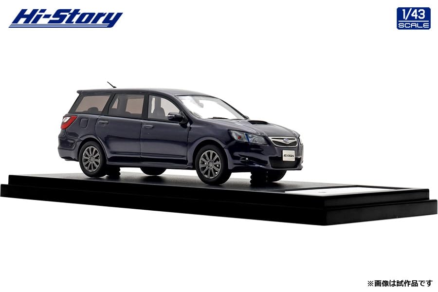 INTERALLIED Hi Story Scale Subaru EXIGA Dark Amethyst Galaxy Finished Model 1/43 2.0GT (2008) (HS518PP)