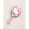 Brosse à cheveux pailletée Hello Kitty Daiso
