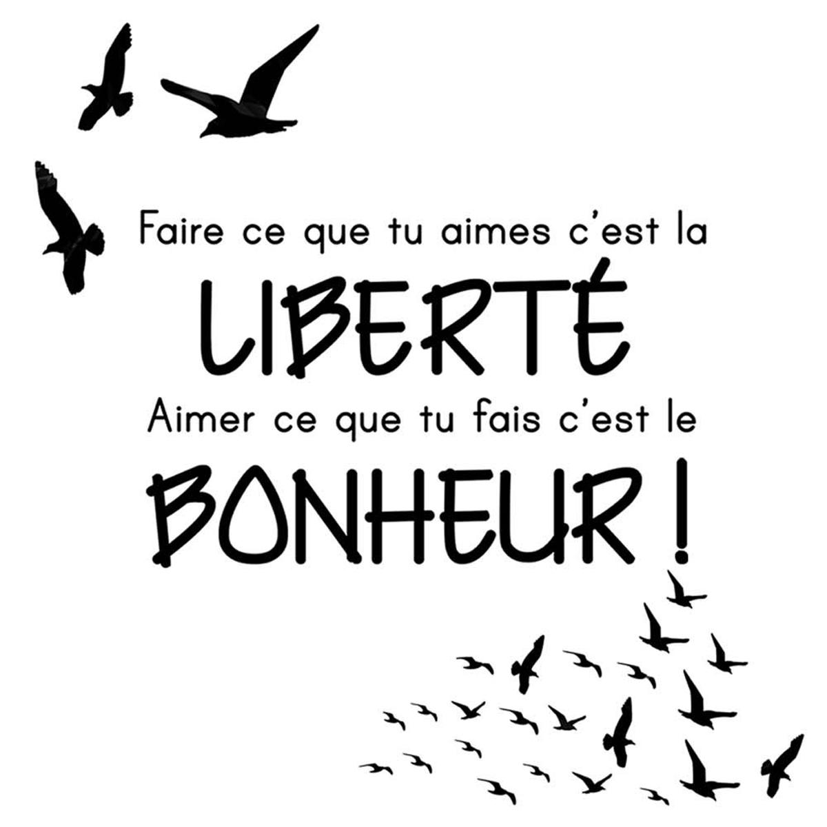 

Les Trésors De Lily [Q7192] - Лист наклеек Liberté-Bonheur черный - 50x70 см чёрный