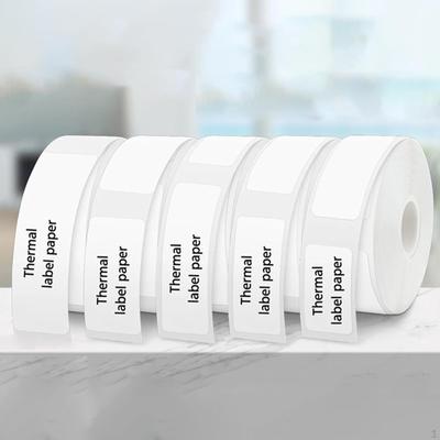 4 Pieces Thermal Labels Printer Label 160 Fanfold Multipurpose Stickers