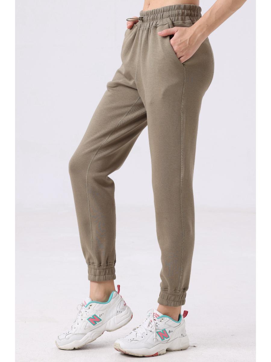 

ADAPTED STATE Женские спортивные брюки с высокой посадкой, прямыми штанинами, карманами и кулиской XL