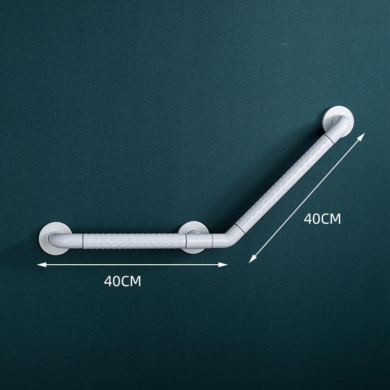 L-Shaped 135° Non-Slip Safety Handrail for Bathrooms and Corridors
