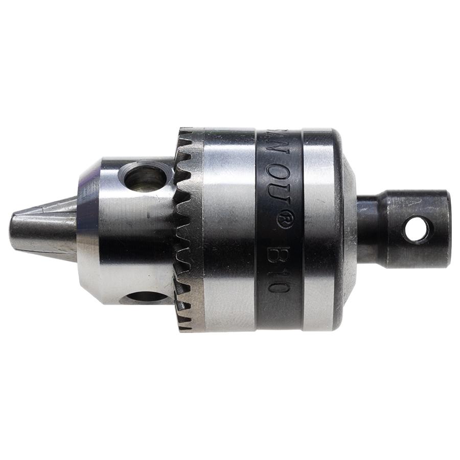 Mini Electric Drill Chuck 0.6-6mm Mount B10 Taper Connector Rod Motor Shaft Chuck For Drill With Adapter Key Wrench Power Tool