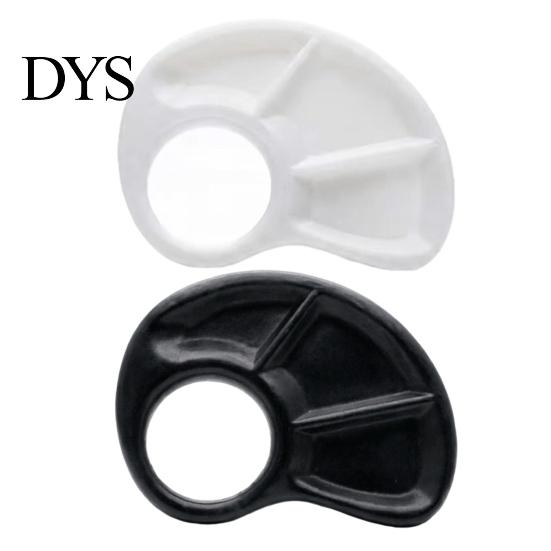 Easy Clean Palette for Oil Painting 3D Printed Thumb Palette, Single Well Paint Plastic Organizer Travel Watercolor Acrylic, Portable Compact