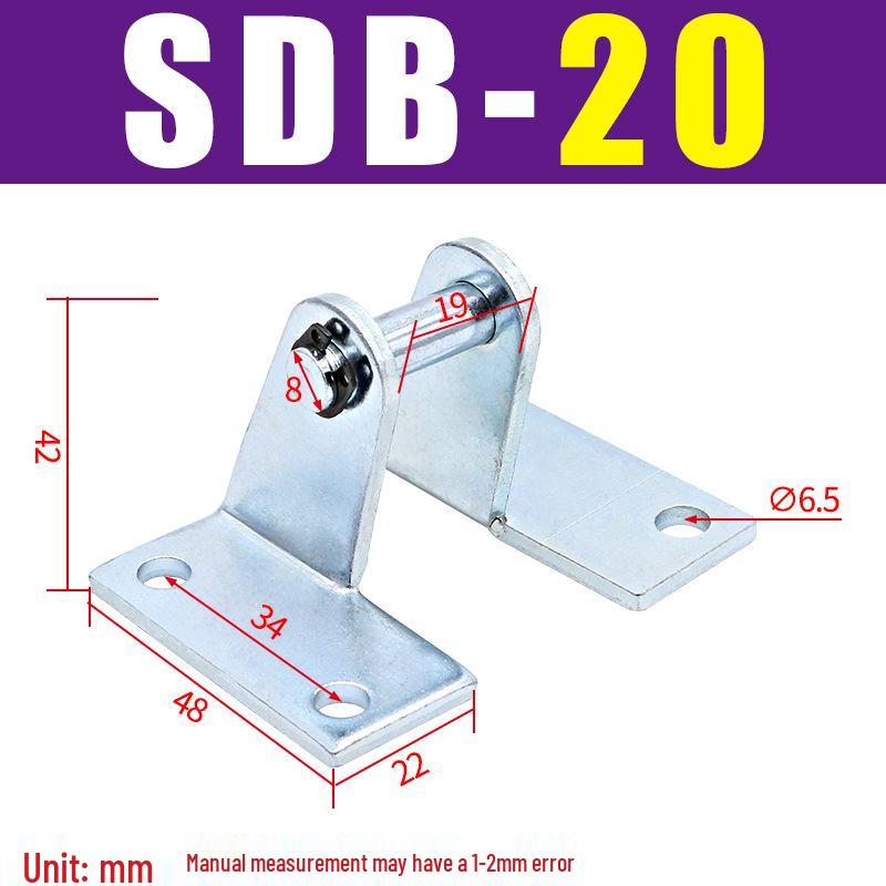 MAL Mini Cylinder Y-type Bracket Mounting Base Flange Connector SDB Foot