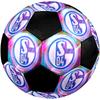 SIZE 5 FC Schalke 04 Soccer Ball Colorful All Ages Machine Stitched PVC Competition Ready Durable High-Bounce