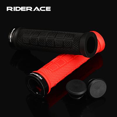 Manopole per Bicicletta Ergonomiche in Gomma Morbida Manopole per Manubrio per Mountain Bike Antiscivolo Antishock Confortevoli Bloccabili Accessori Ciclismo