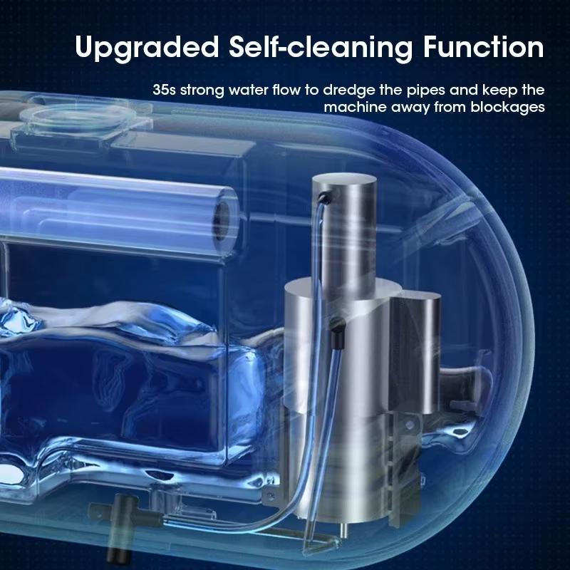 Touchless Wall-Mounted Soap Dispenser 450ML W2 Large Capacity Rechargeable Infrared Induction Automatic Smart Sensor Foam/Liquid