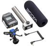 Zoom F1-SP Field Recorder Shotgun Microphone Set (Silver)