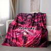 Custom 1pc Name Fiery Storm Blanket, Soft And Comfortable Blanket, Casual Warm, Camping Travel Blanket, Birthday Gift Q91226