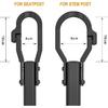Bike Rack Cross Bar Adjustable Bicycle Top Tube Adapter for Low-Step Step-Through Bikes BMX Folding Bike Ladies and Kids Bikes