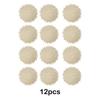12x Premium Size Pressed Vinyl Placemats For Stylish Table Decor Artistic Wide Application