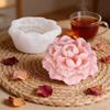 Silicone Flower Mold for Candle Making and Baking, Non-Stick Floral Mold, Detailed Petal Making Mold for Soap Chocolate Epoxy Resin Ice Cubes