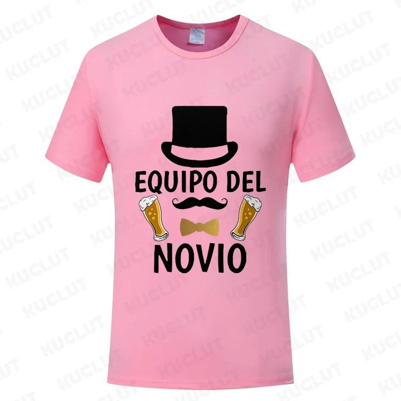 Spanish DDS Bachelor Party Best Unisex Tshirt Team EVG Groom GroomsUnisex Tshirt Boyfriend Single Farewell Tees Funny Beer Y2k Tops