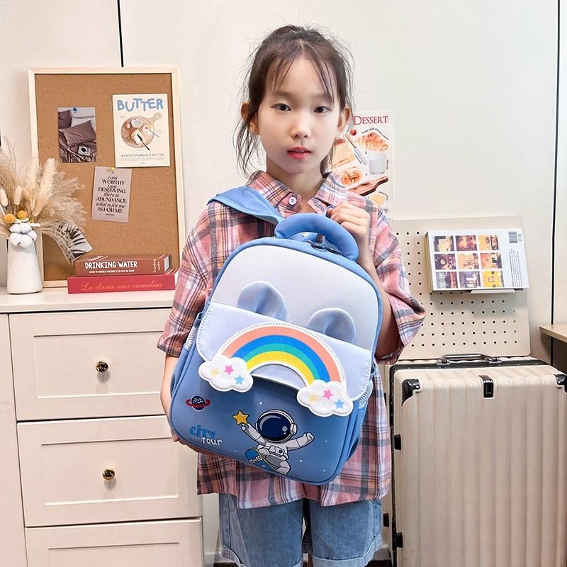 Taikonaut Toddler Cartoon School Bag Lightweight Backpack For School Travel And