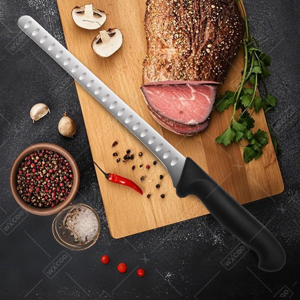 WXCOO Hand Forged Kitchen Knife Multifunctional Ham Slicing Knife Versatile Knife Meat Fruit Cutting for Cooking Household