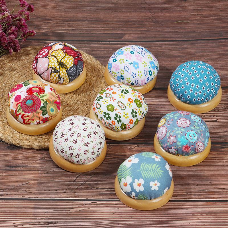 1Pc Ball Shaped Craft Needle Pin Cushion Holder Sewing Household Sewing Supplies