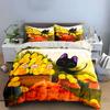 Autumn Playful Decor Set Soft Comfortable Duvet Cover Bedding Set Included 1*Duvet Cover & 2*Pillowcases, Gift