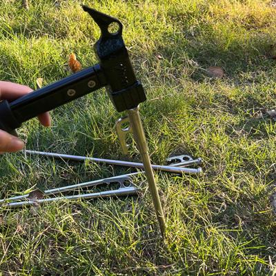 20/25/30/35/40CM Stainless Steel Tent Stake Heavy Duty Outdoor Hiking Camping Tent Tarp Canopy Windproof Ground Spike Nail Metal Tent Peg