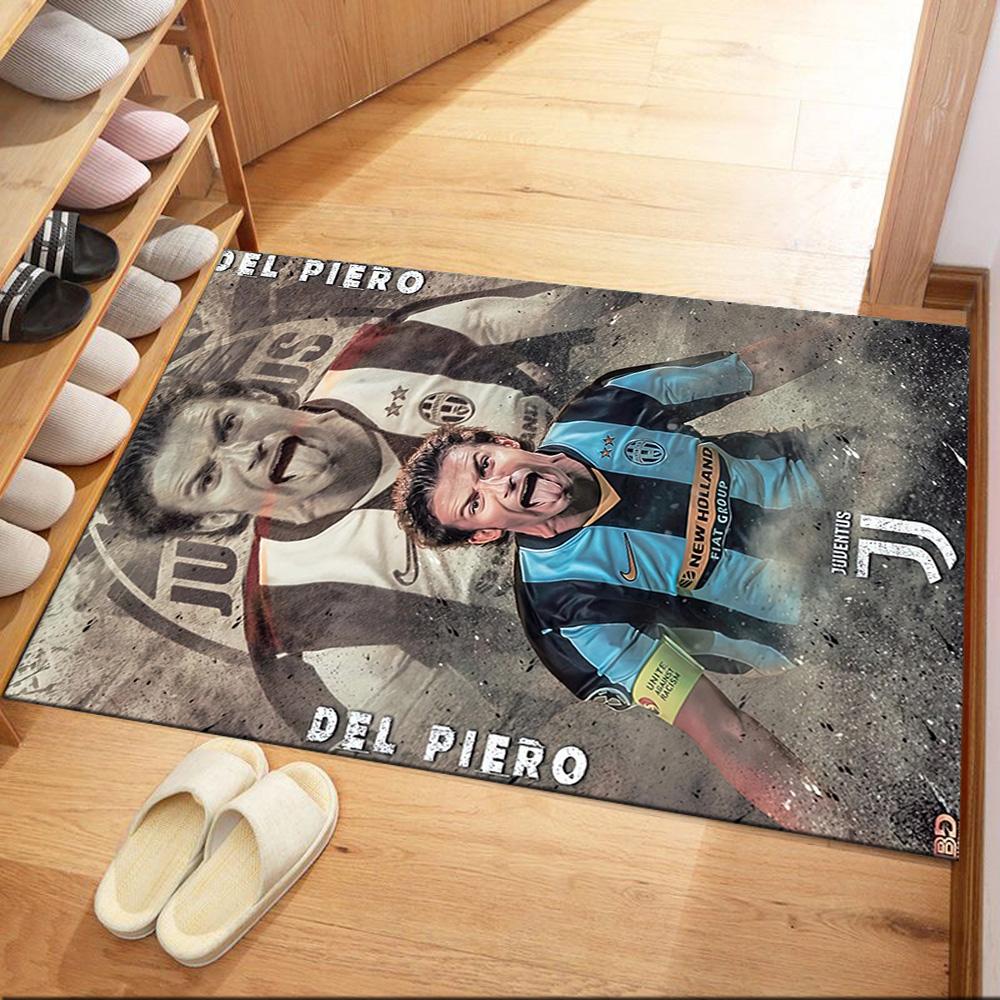 Juventus Floor Mat Design For Bedrooms Balcony Outdoor Kitchen Antislip Rug Decorate Offices Perfect Birthdaychristmas Gift Idea