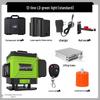 High Precision 12/16-Line Green Laser Level with Auto-Leveling for Walls and Floors