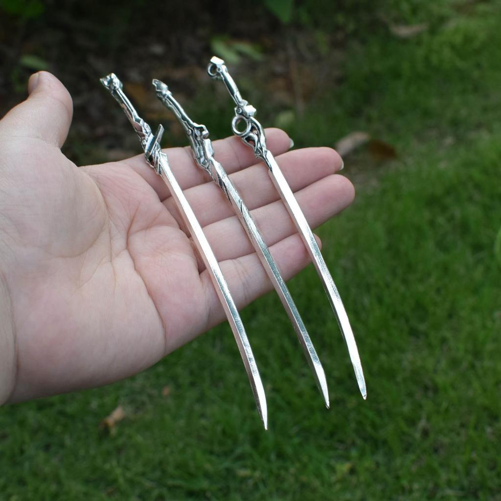 16cm Nordic Witch Wiccan Gothic Hair Stick Halloween Hairpin Sword Gift Hair Pin