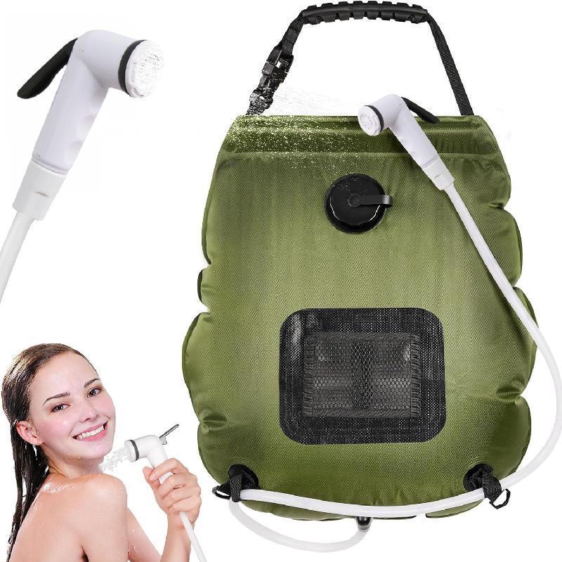 QINXING Outdoor Solar Shower Bag 20L