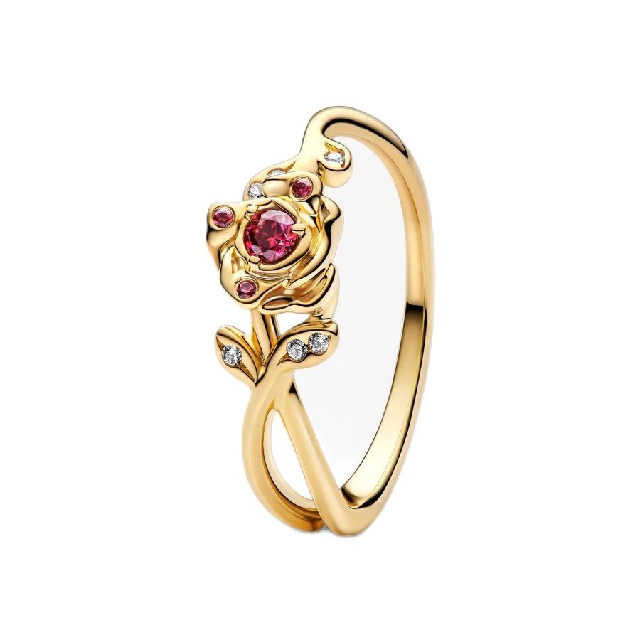 2025 Zircon Inlaid Princess Ring Series Women's Party Jewelry 925 Silver Ring