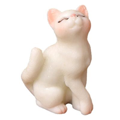 Useful Small Cat Statue Multi-purpose Real-looking Ornamental
