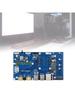 Compute Module 5 Expansion Board Supports M.2 NVMe Solid Disk and Type C Power Supply Enhances Performances
