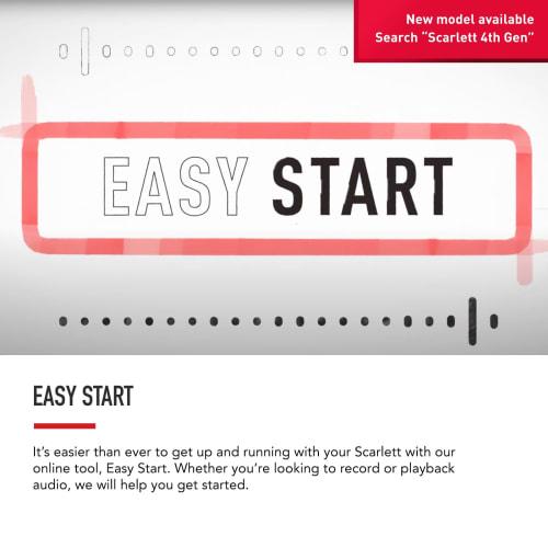 Focusrite Scarlett 2i2 (3rd Gen) 2-in/2-out 24-bit/192kHz Audio Interface