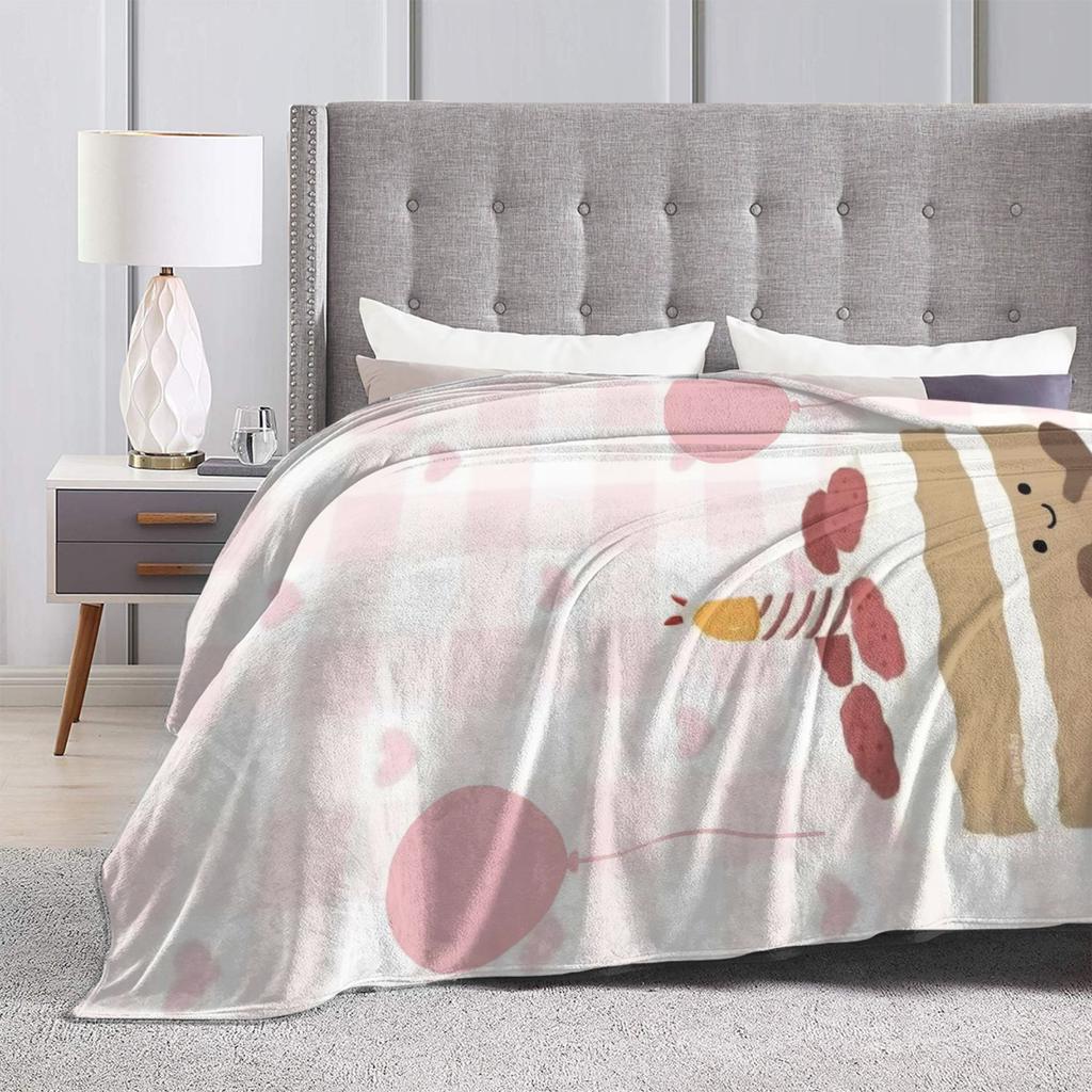 Warm Soft BlanketsKids Airplane Travel J-Jellys C-Cat Bedding Throws Flannel Bedspread For Couch Bed Aesthetic Sofa Bed Cover