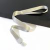 Plastic Double Sided Transparent Employees Work School Credential Badge Office Pass Id Card Holder Accessories Lanyard Decor