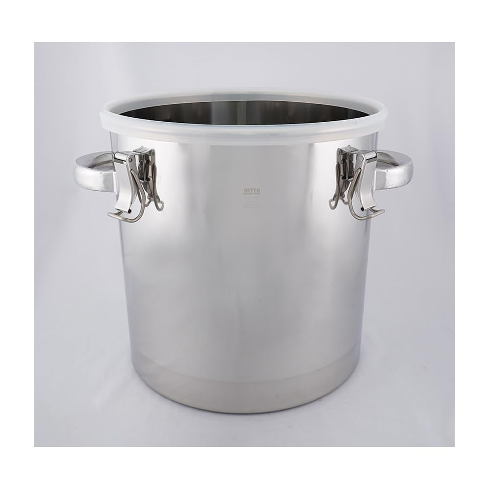 Nitto Nerezová nádrž Kónická Sponový uzávěr Typ Uzavřená nádrž 25L (s víkem)