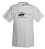 Aérospatiale Alouette II Hubschrauber T-Shirt - Personalisiert mit Ihrer N#