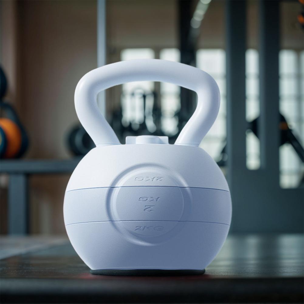 Kettlebell 2KG 4KG 6KG Kettlebell Dumbbell Water-filled Soft Kettlebell Anti Slip Grip for Home Gym Muscle Training Equipment